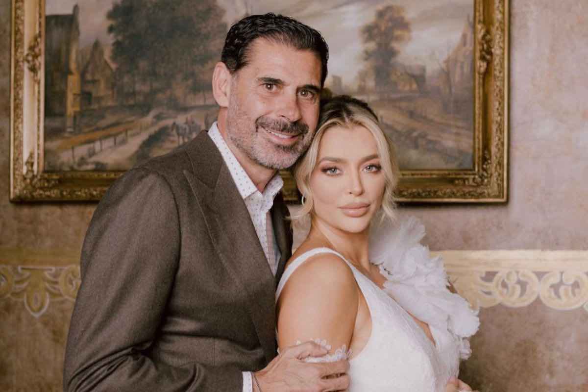 Fernando Hierro y Fani Stipkovic se casan