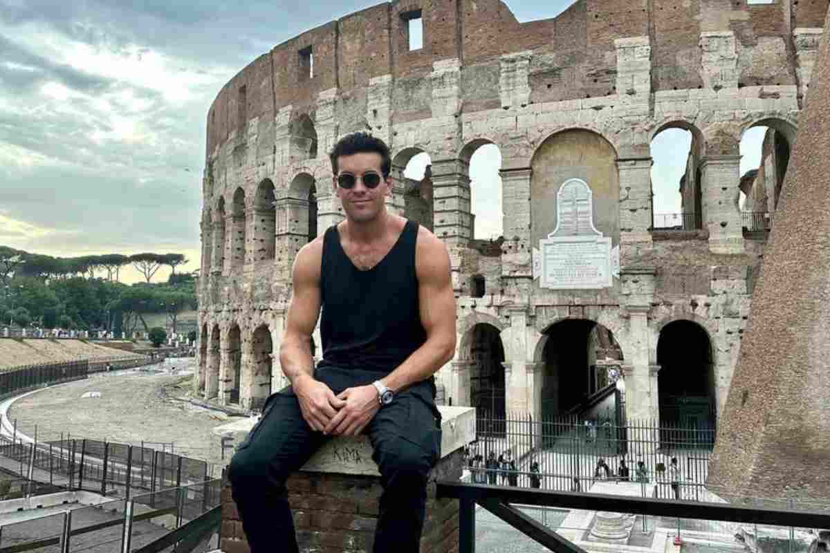 El viaje de Mario Casas a Roma.