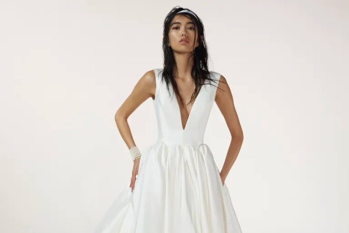 El vestido Mirena Colección 2024 Vera Wang.