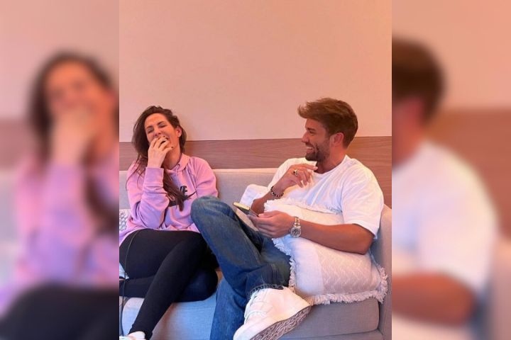 Malú y su amigo Pablo Alborán