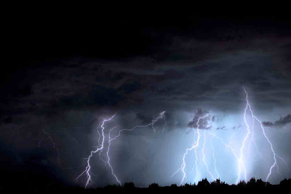 Tormenta, lluvia, rayo, consejo