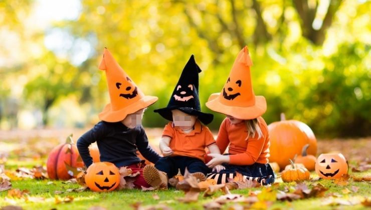 disfraces brujas calabazas niños halloween