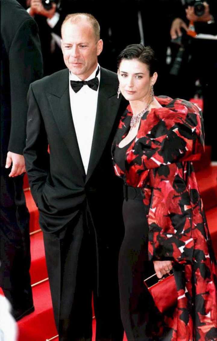 Bruce Willis y Demi Moore