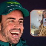 Fernando Alonso y Melissa Jiménez