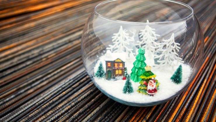 Decorar tu casa con peceras en Navidad