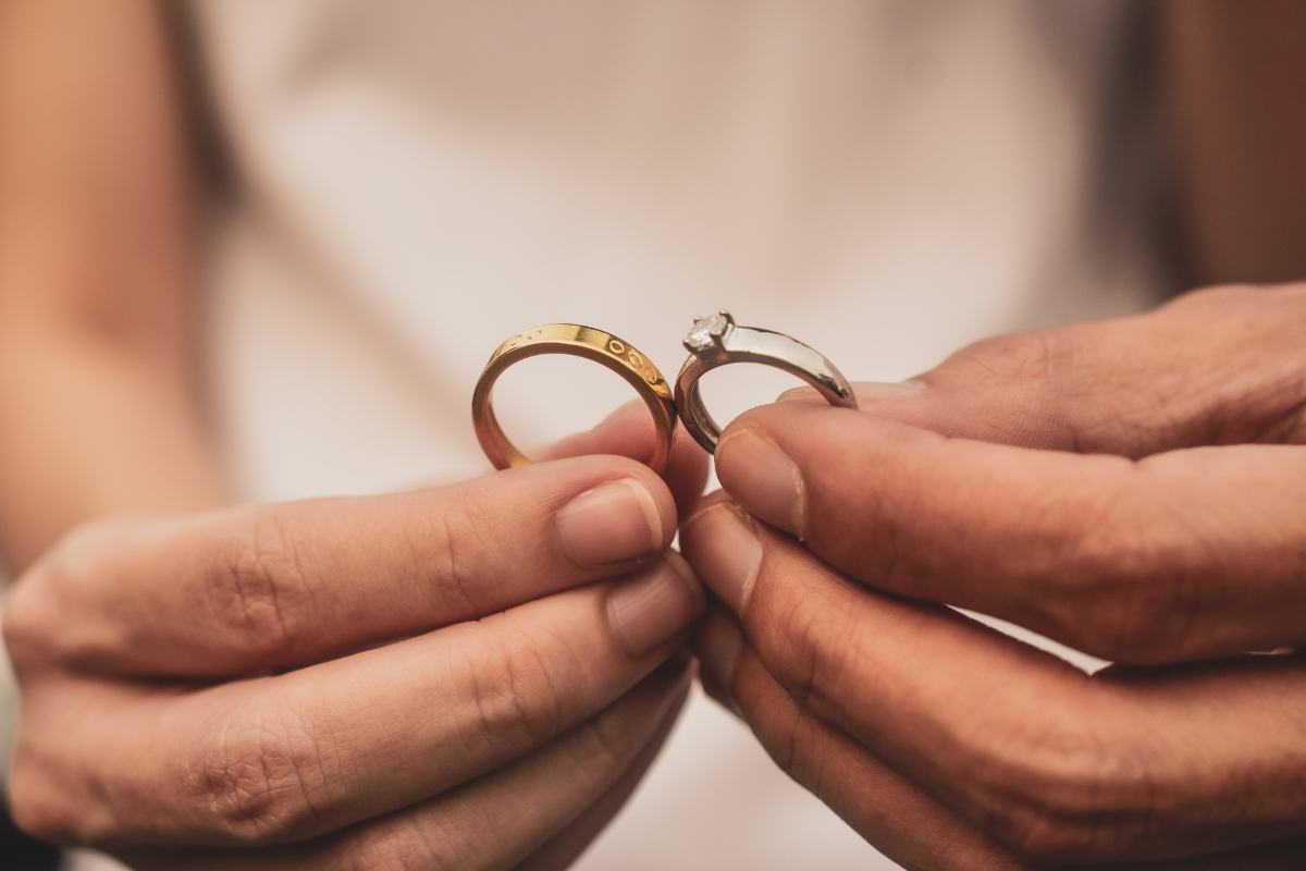 tipos anillos pareja relación significado 