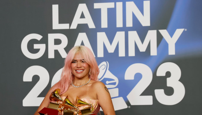 Karol G en los Latin Grammy