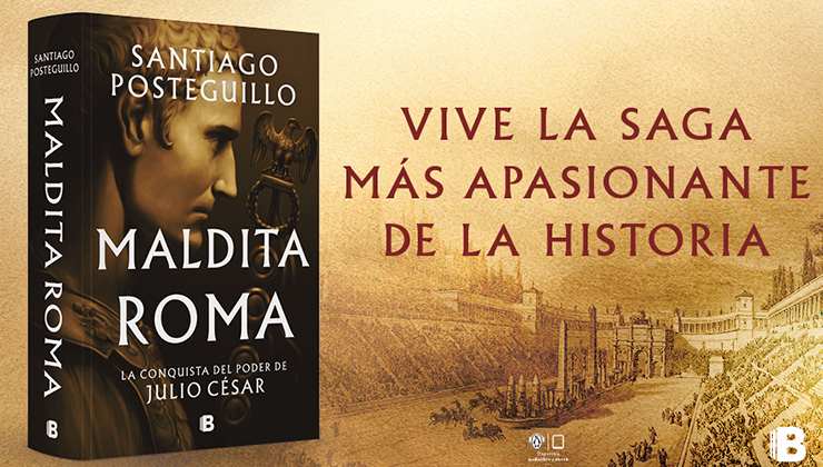 Santiago Posteguillo cuenta la vida de Julio César