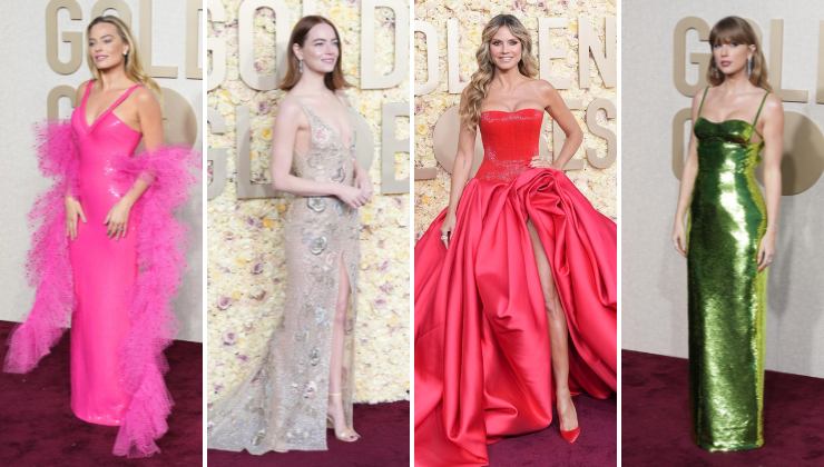 Globos de Oro 2024 mejores looks alfombra roja