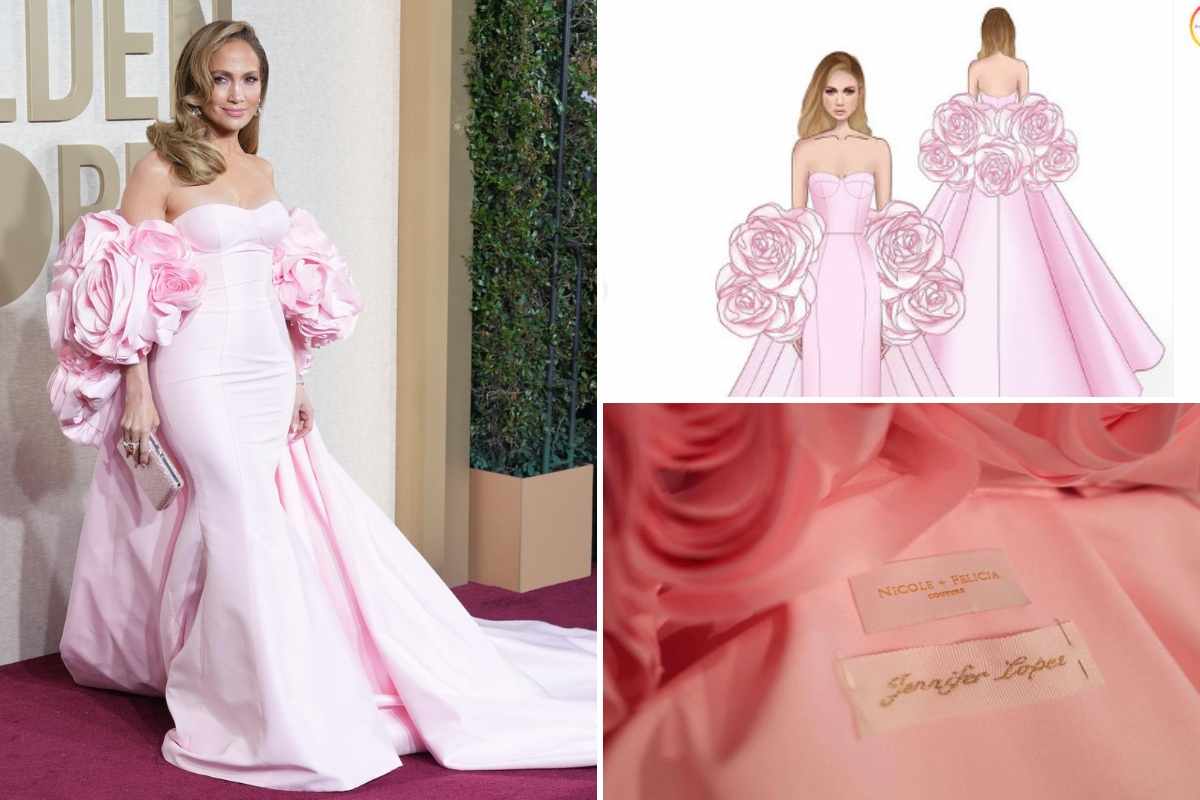 vestido de Jennifer López globos de oro