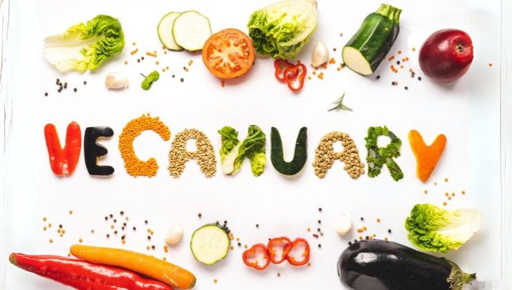 reto "veganuary" enero dieta vegana verduras alimentos