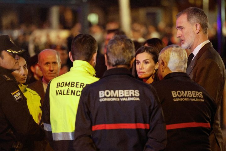 Felipe VI y Reina Letizia en El Campanar.