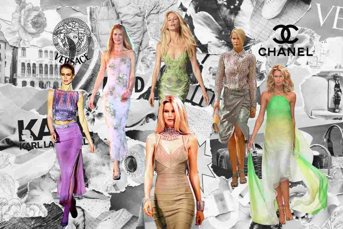 Claudia Schiffer carrera moda icono 90 versace chanel