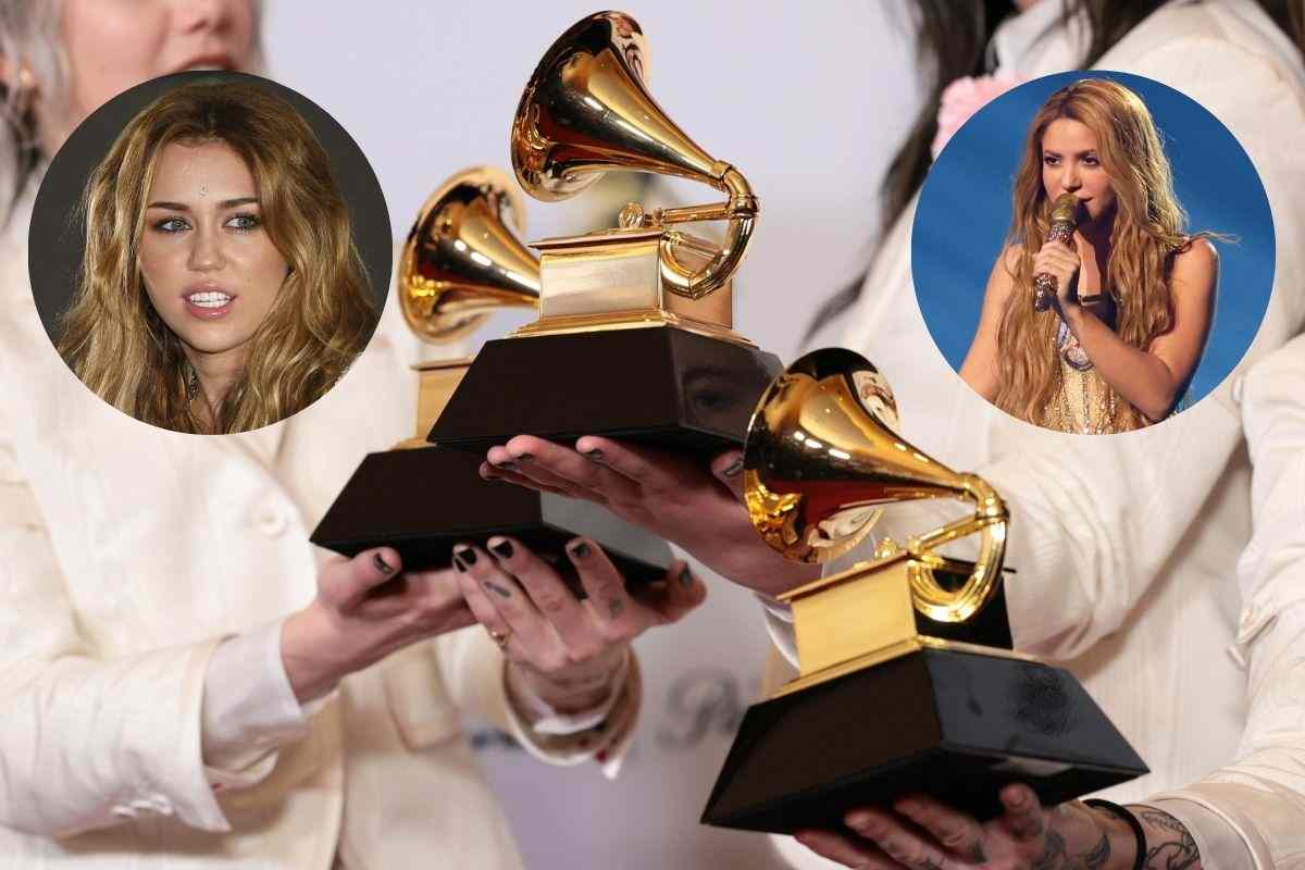 Miley Cirus Shakira Pedroche Grammy