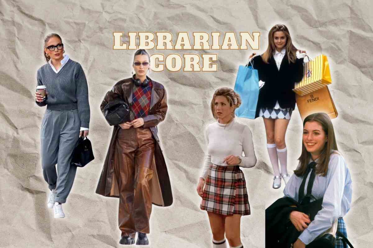 Librariancore tendencia moda 2024 bibliotecarias