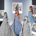 Taylor Swift vestido azul moda nicole felicia