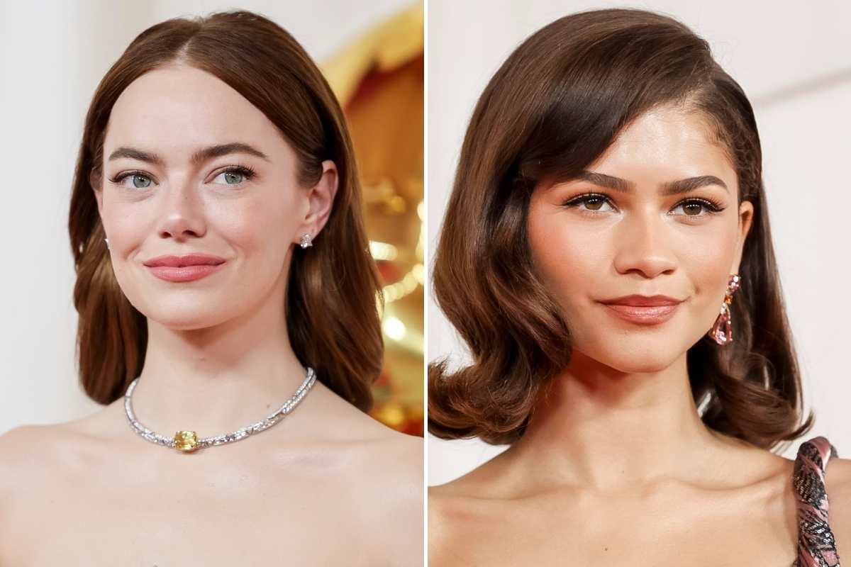 Oscar 2024 tendencias belleza maquillaje secretos alfombra roja Emma Stone Zendaya 