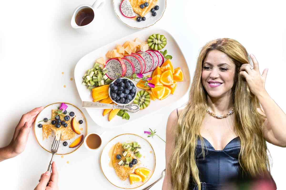 shakira dieta desayuno ingrediente secreto 