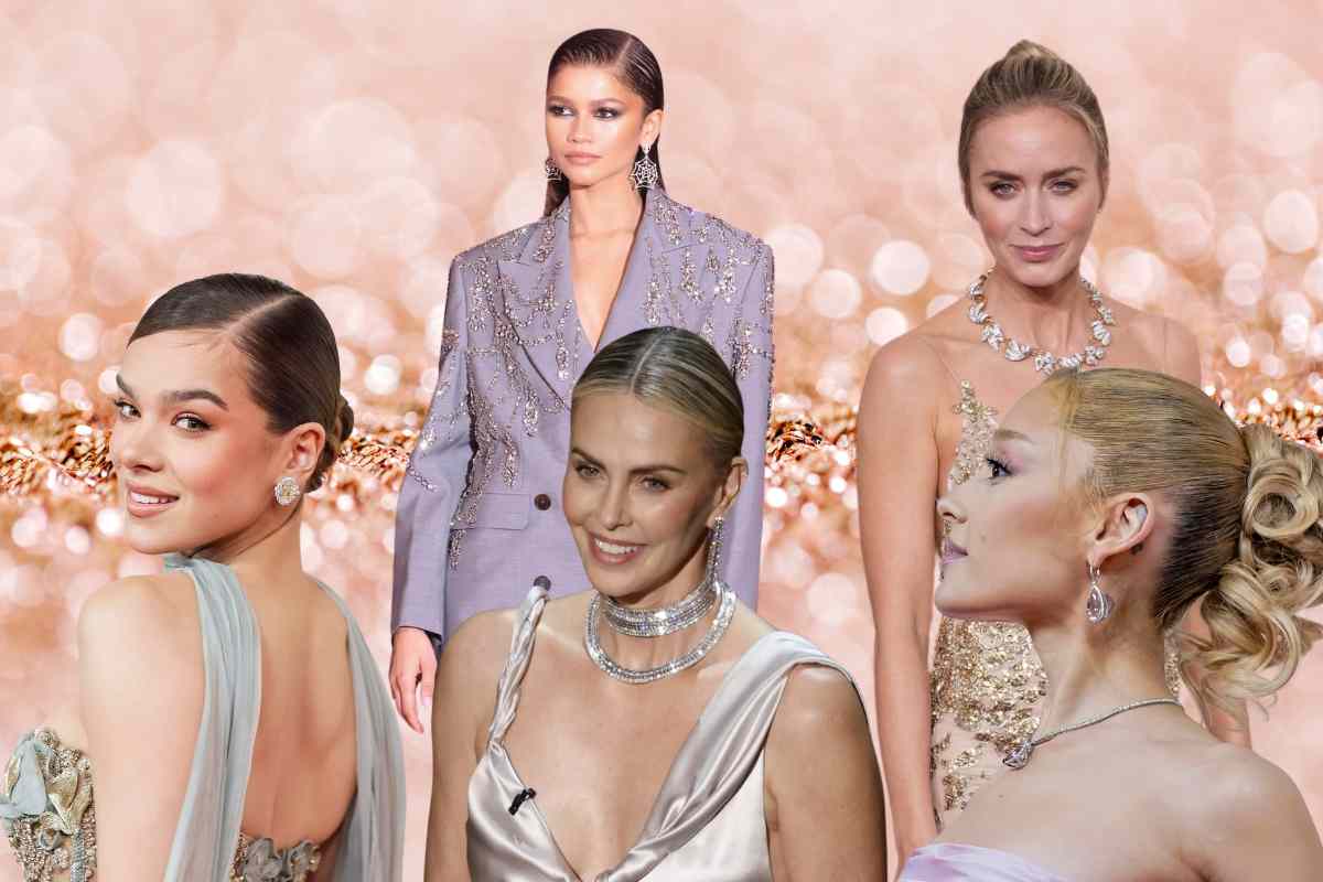 Wet look efecto mojado peinado moda tendencia alfombras rojas celebrities